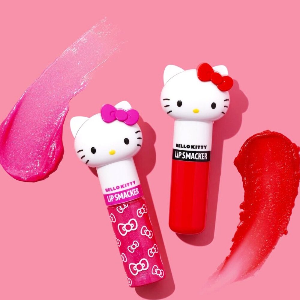 LIP SMACKER Hello Kitty Lip Balms Pack NWT